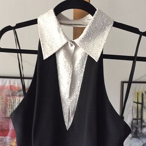 Tuxedo Evening Gown